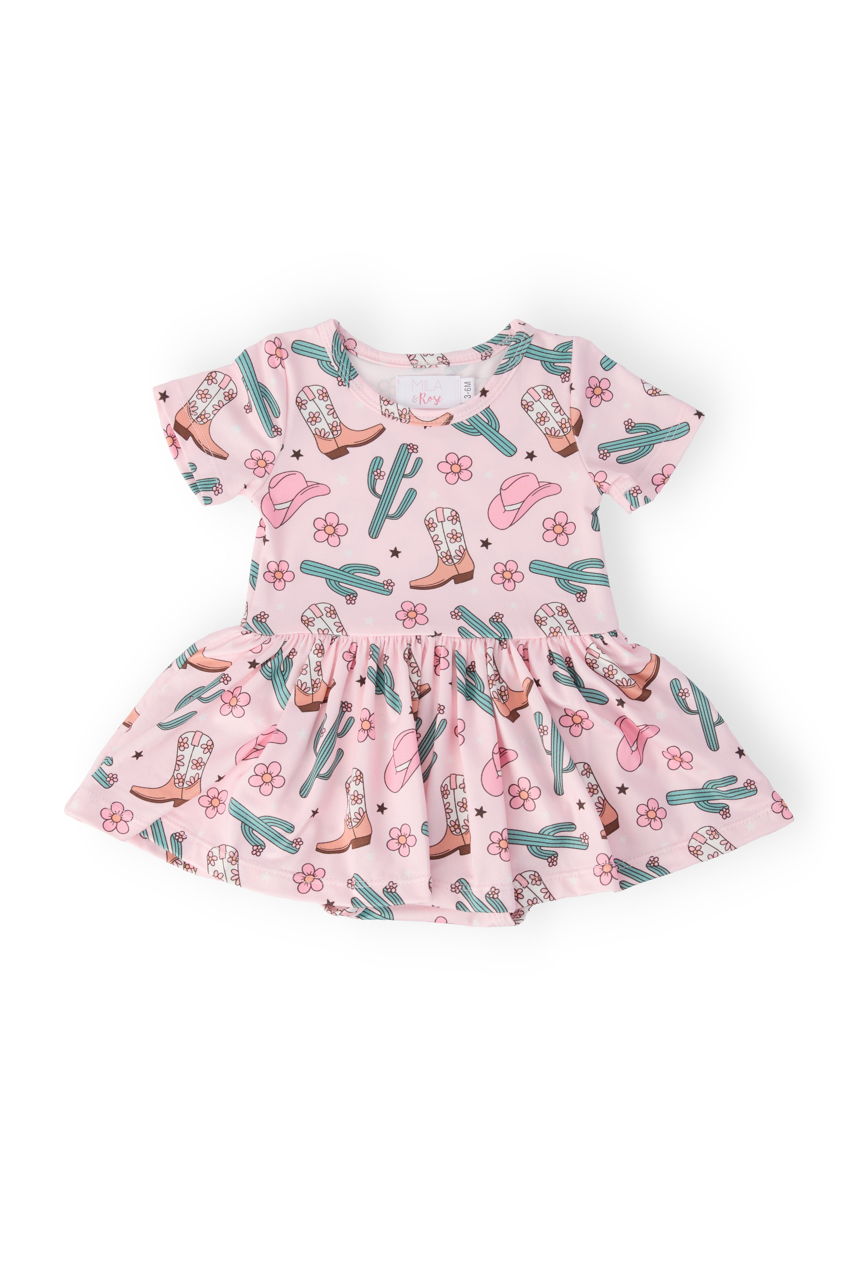 Cactus Cowgirl S/S Twirl Bodysuit